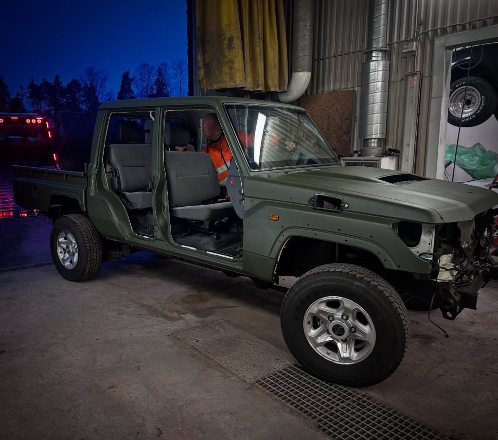 Nu har Toyotan LC79an bytt&nbsp;skepnad!