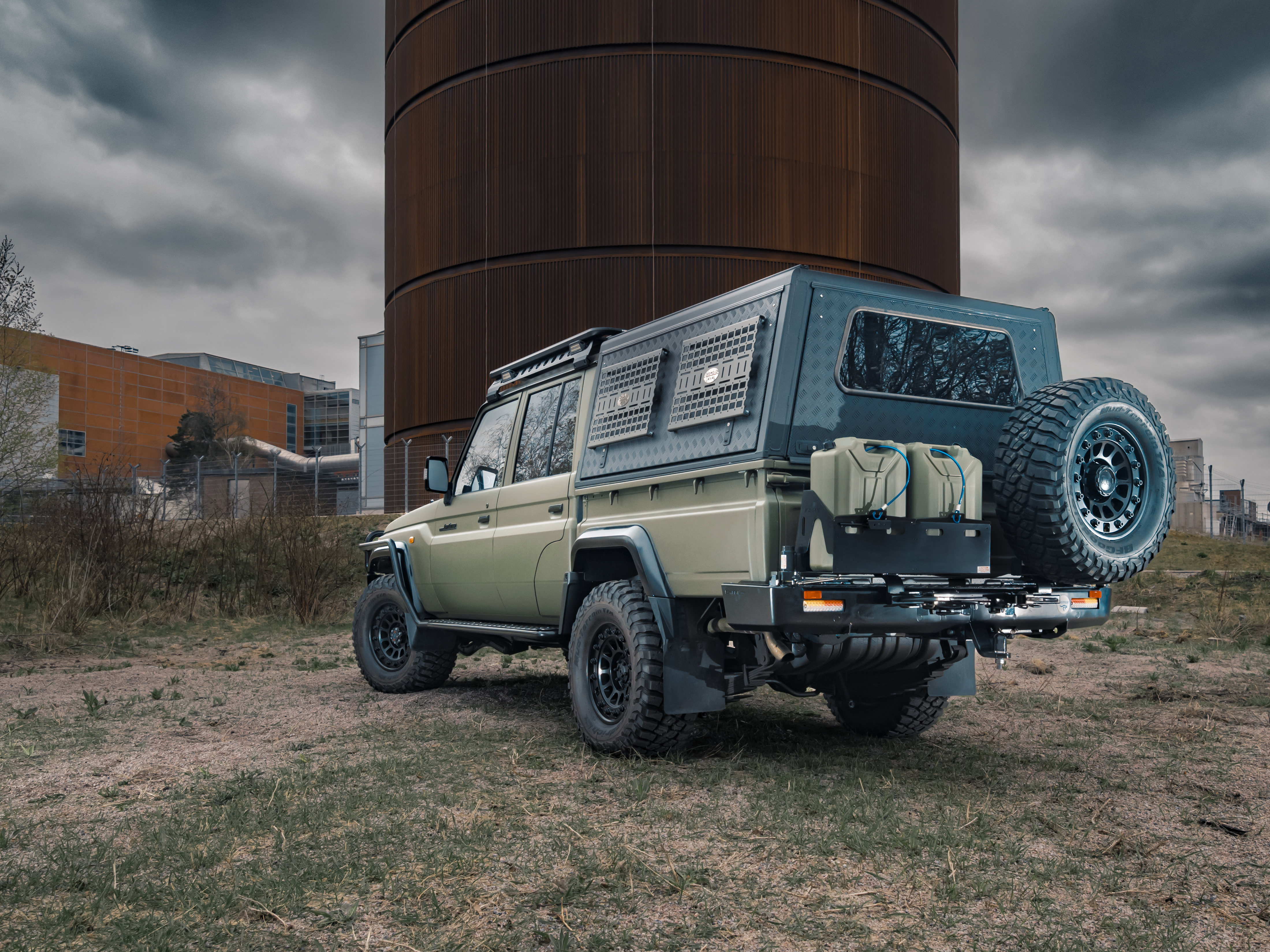 Toyota Land Cruiser med utrustning